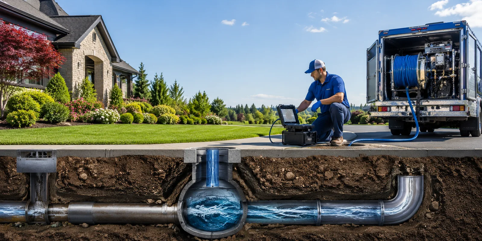 Drainage restoration information for State Farm, VA